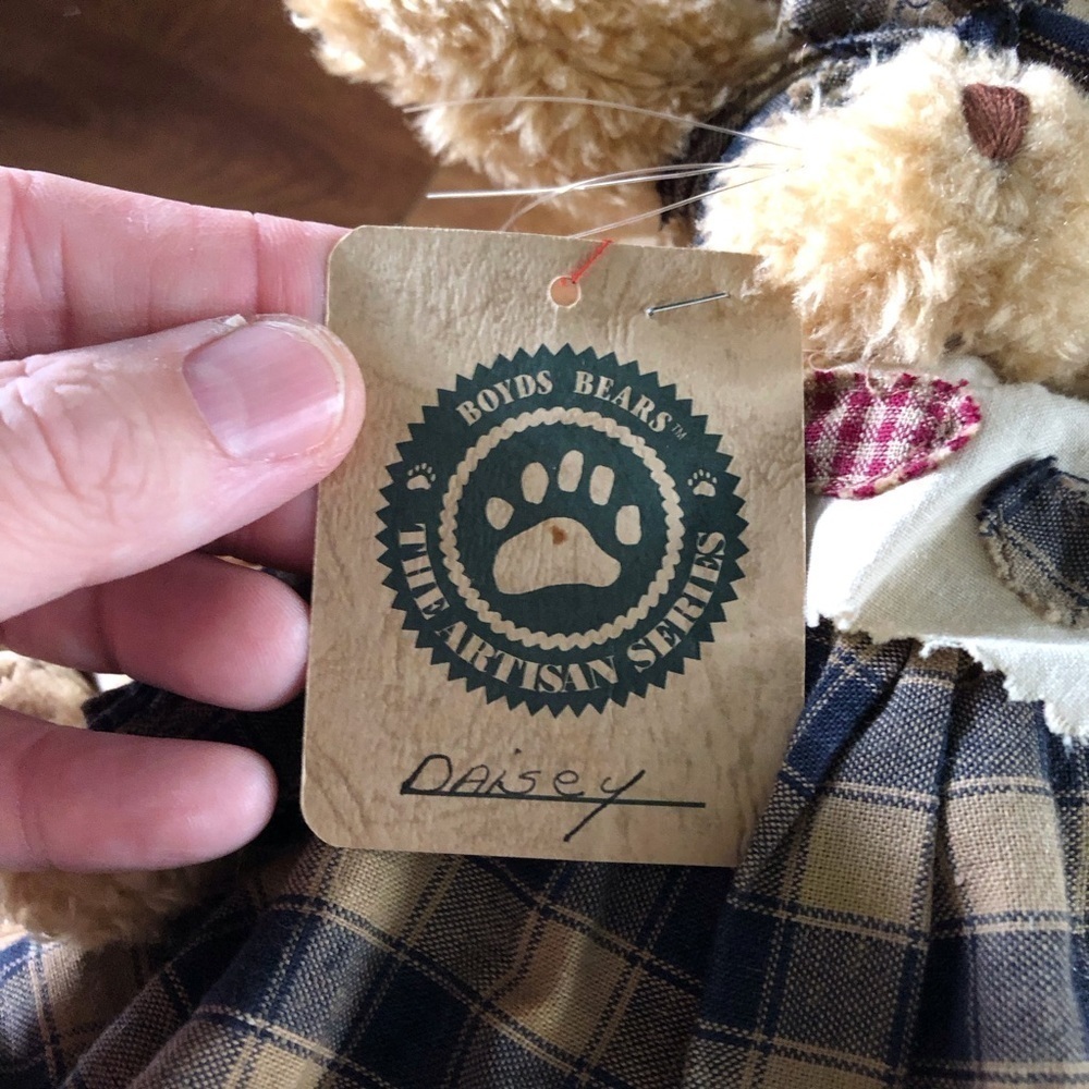 Boyds Bears & Friends: DAISEY stuffed bunny - Picture 4 of 5